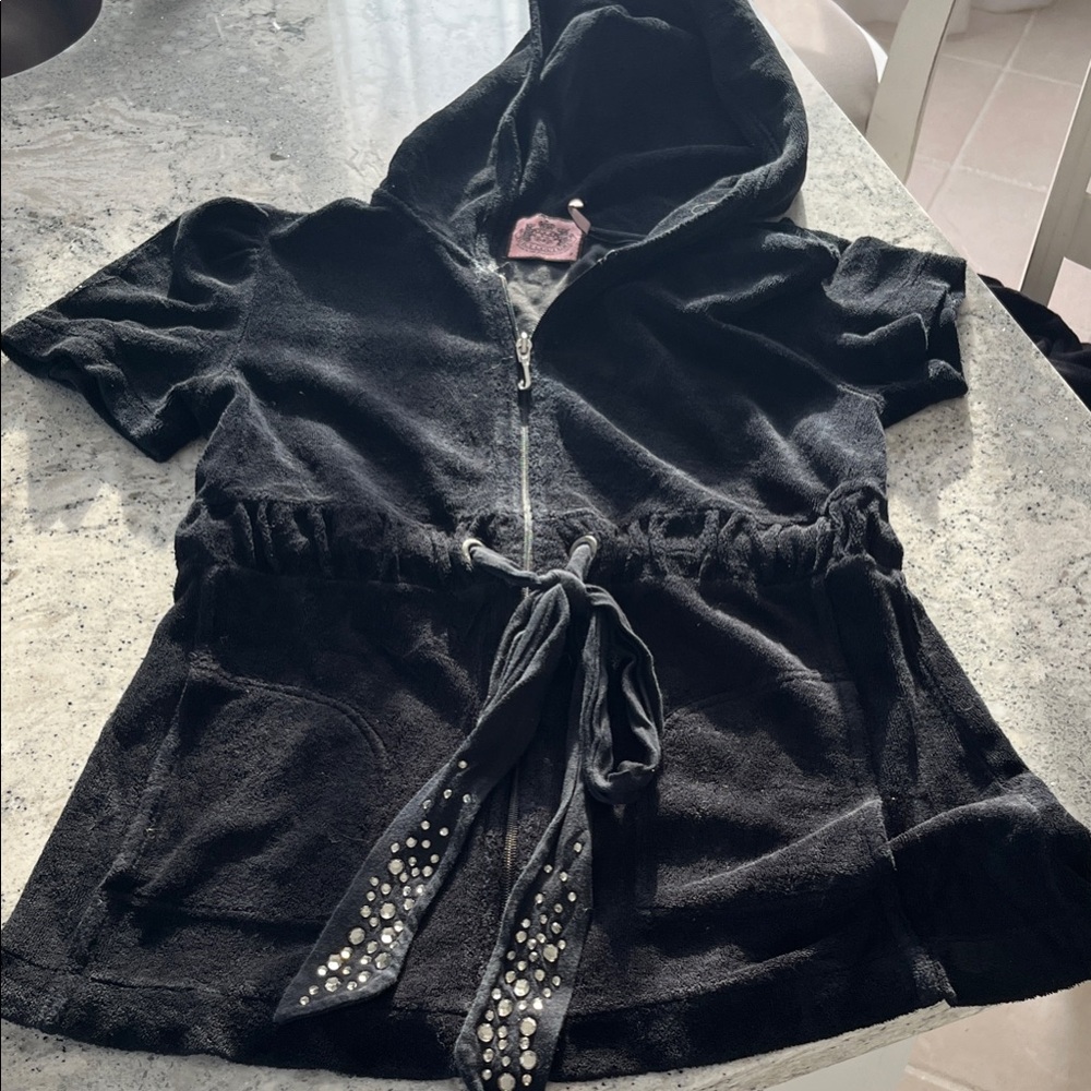 Vintage Juicy Couture Black Casual Kids Dress or women’s extra small